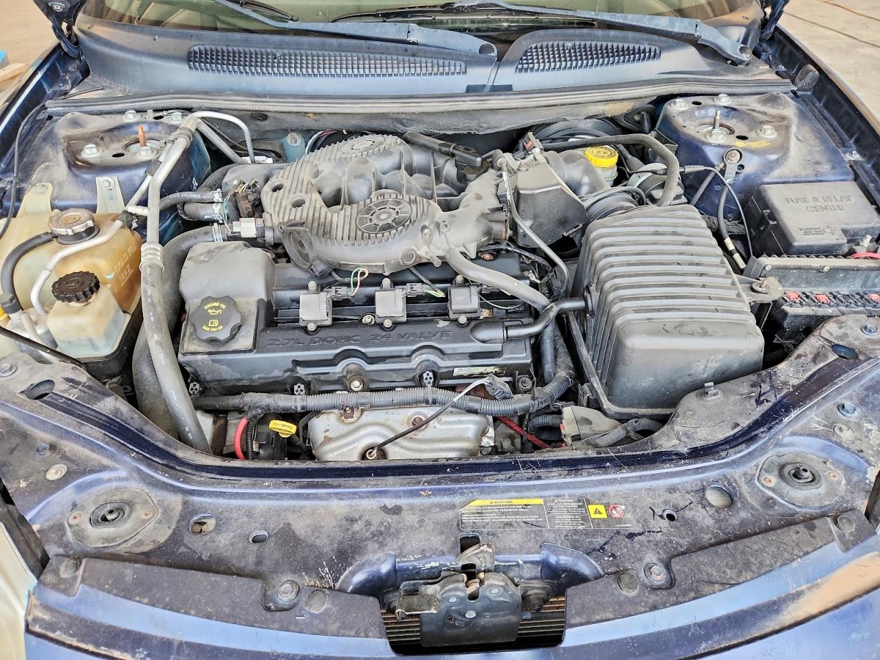 2005 Chrysler Sebring Limited Blue vin: 1C3EL65R15N665818