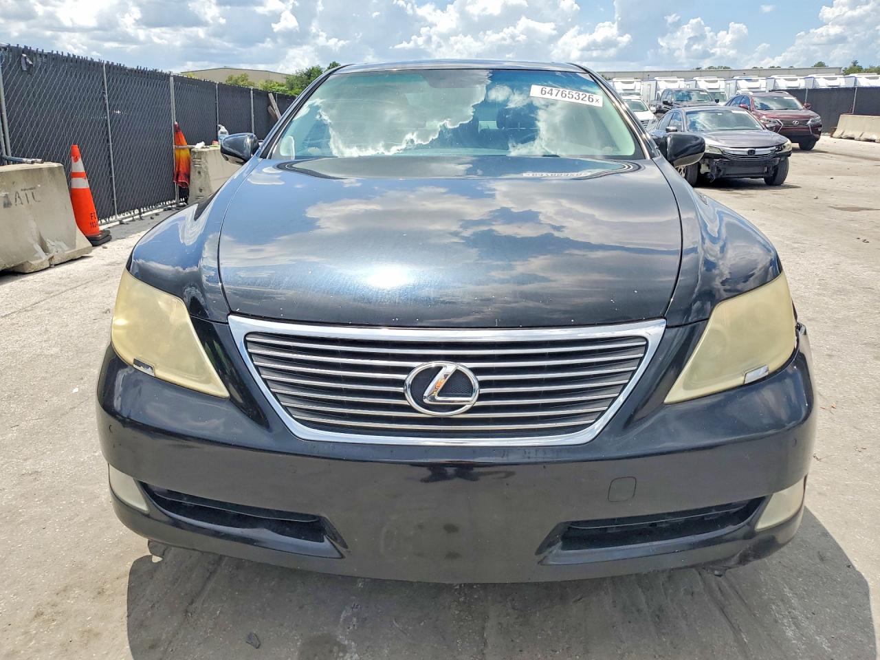 2008 Lexus Ls 460 Black vin: JTHBL46F685078234