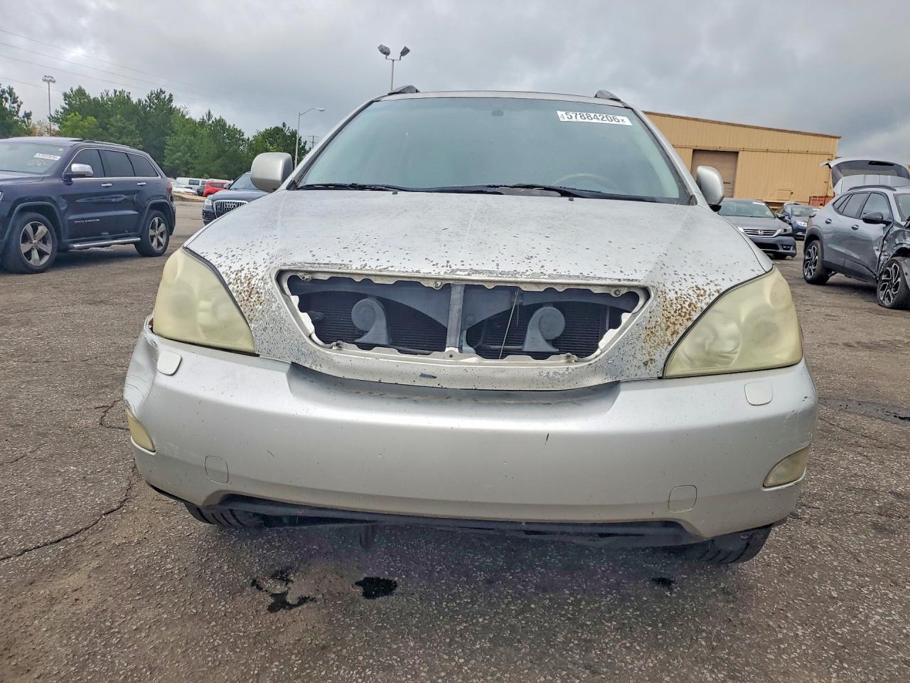 2007 Lexus Rx 350 Silver vin: JTJGK31U170003377
