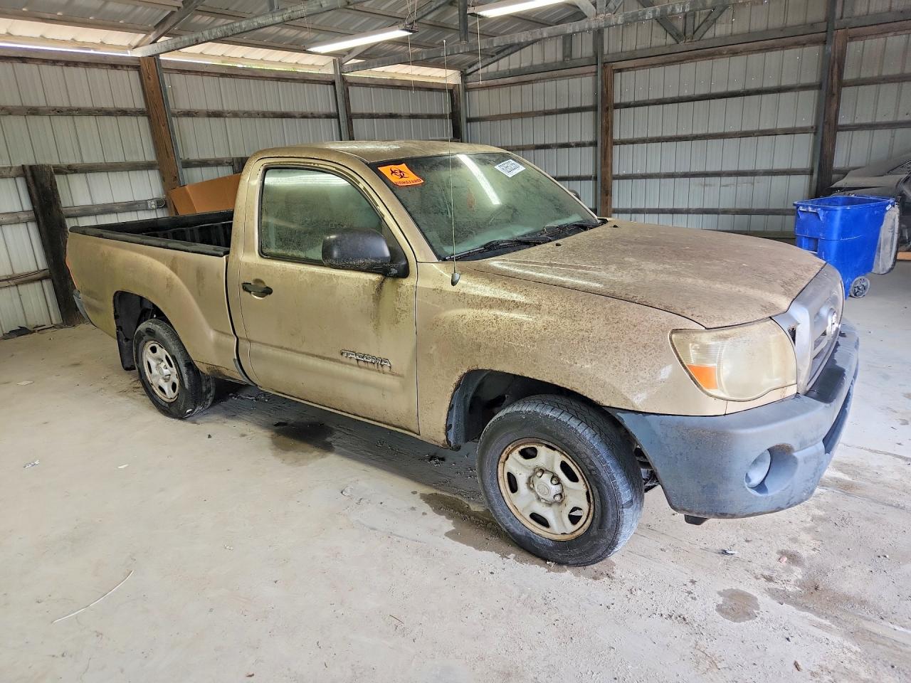 2006 Toyota Tacoma Base Tan vin: 5TENX22N96Z173661