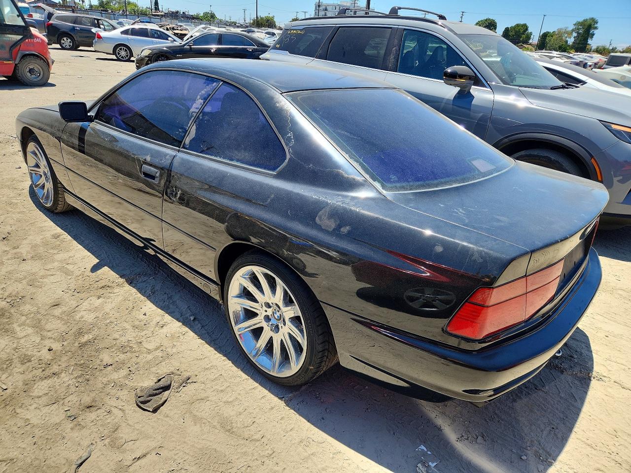 1991 Bmw 850 I Black vin: WBAEG1319MCB42394