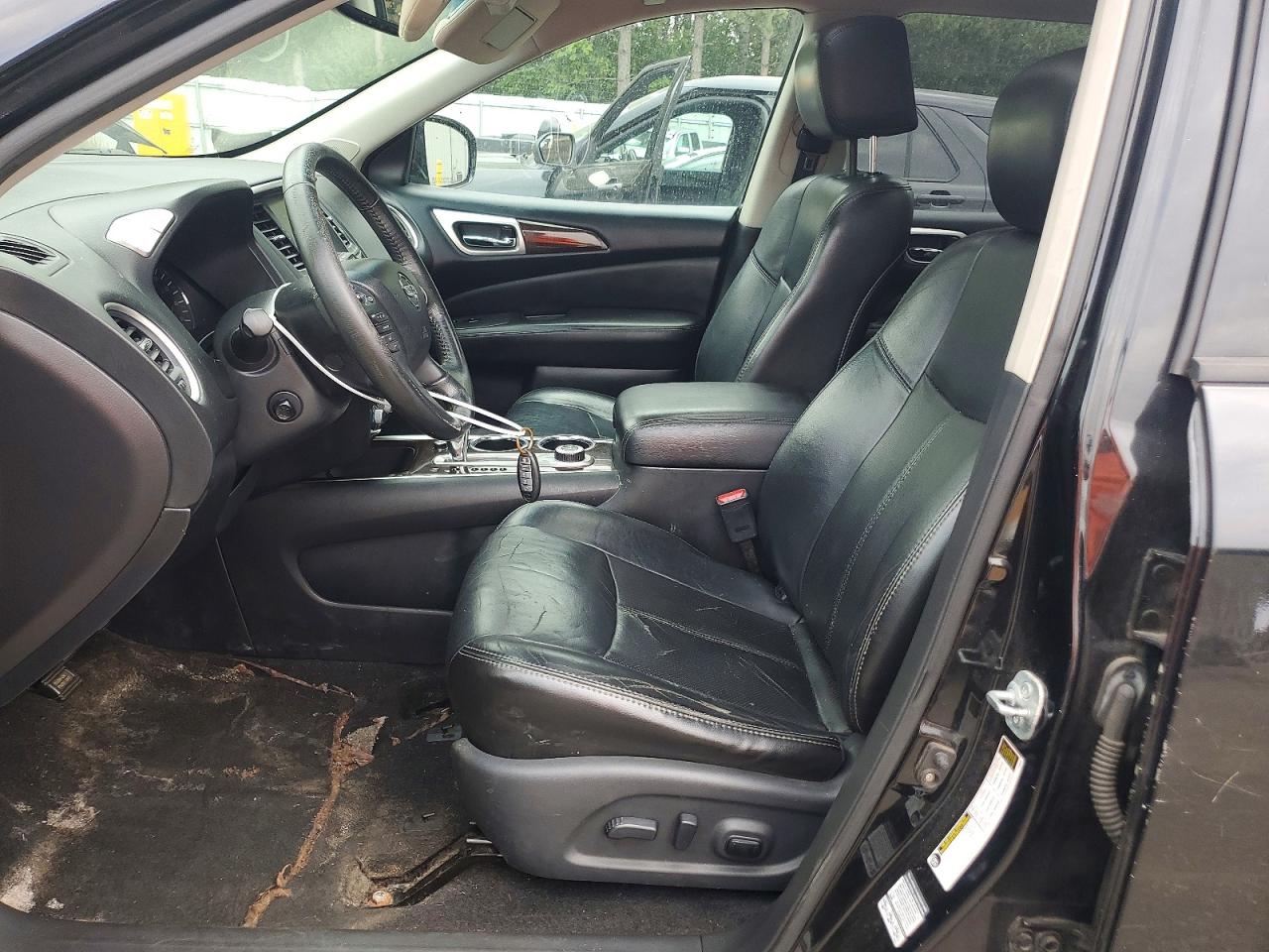 2014 Nissan Pathfinder S Black vin: 5N1AR2MM0EC644280