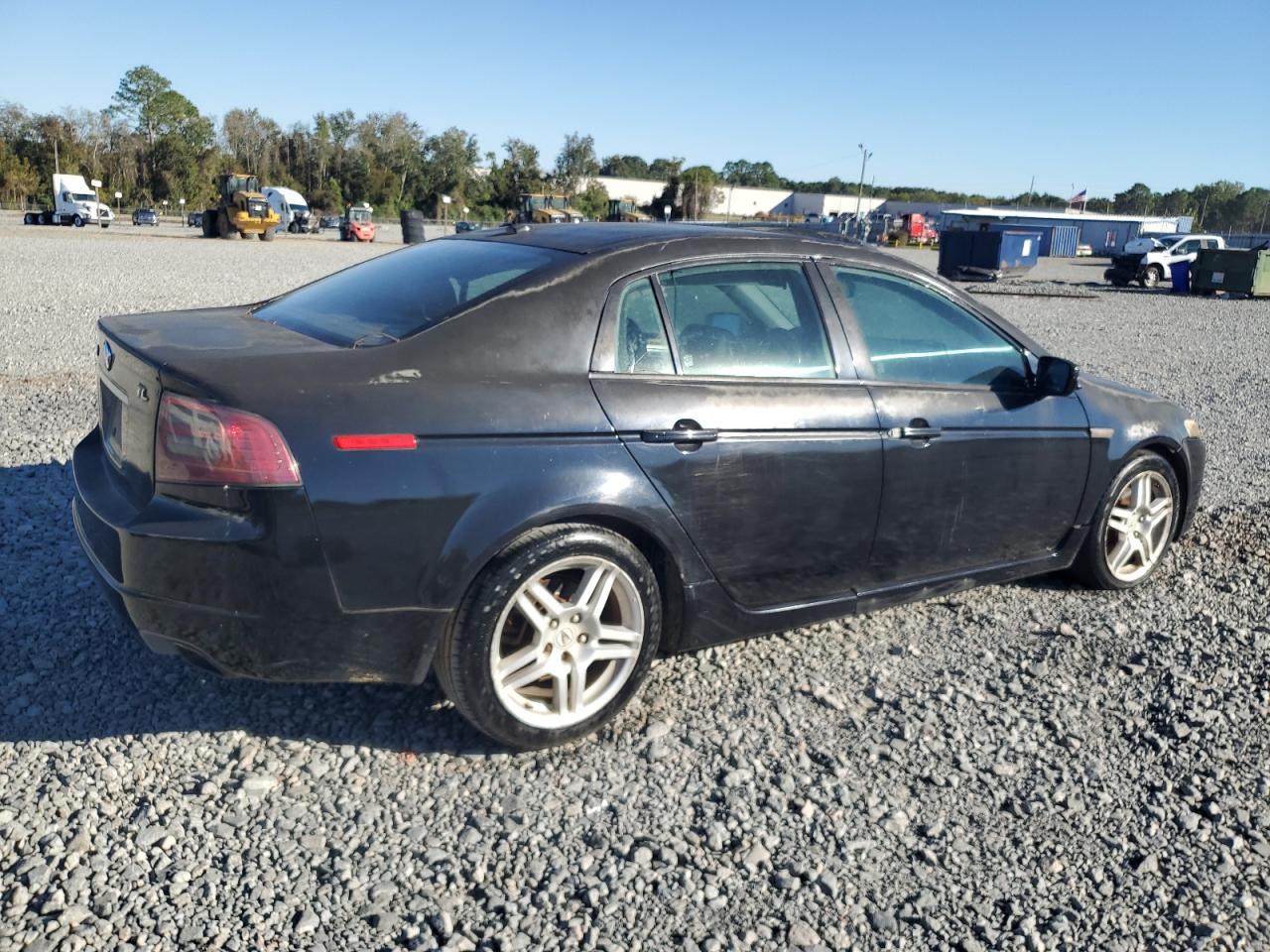 2007 Acura Tl Черный vin: 19UUA662X7A007070