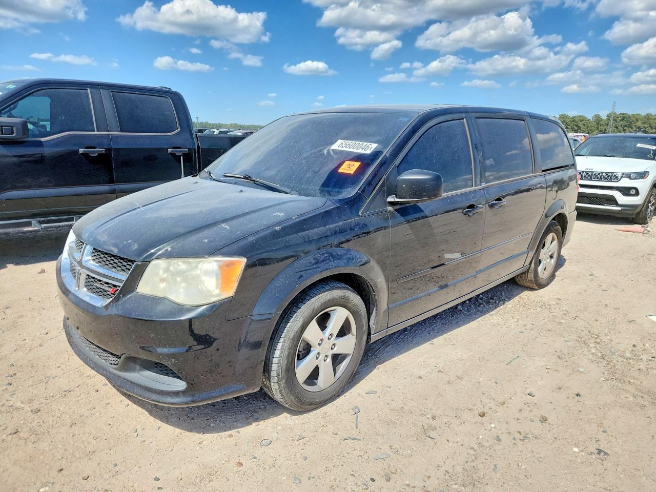 2013 Dodge Grand Caravan Se Black vin: 2C4RDGBG1DR771464