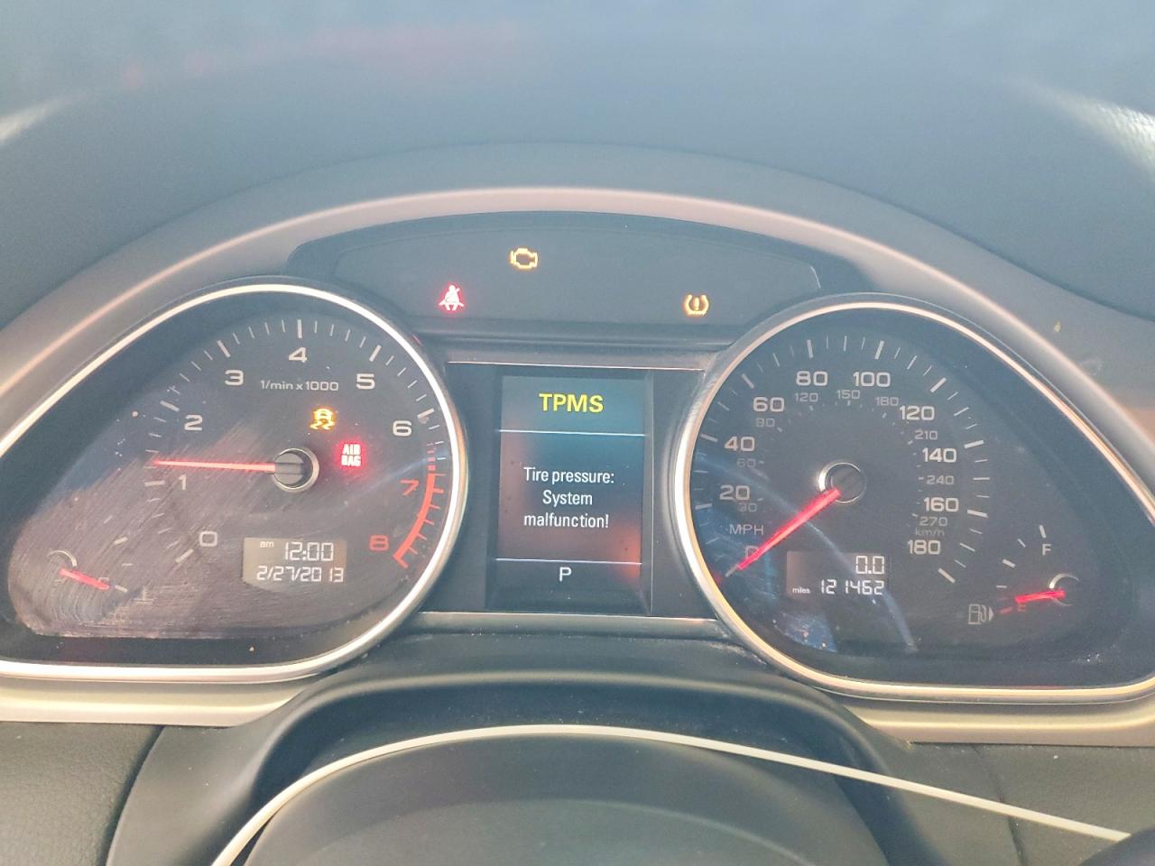 2015 Audi Q7 Prestige Charcoal vin: WA1DGAFEXFD027403