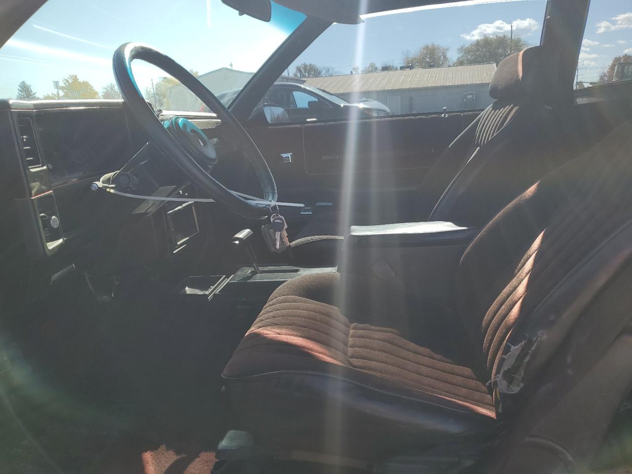 1987 Chevrolet Monte Carlo Черный vin: 1G1GZ11G6HR122321