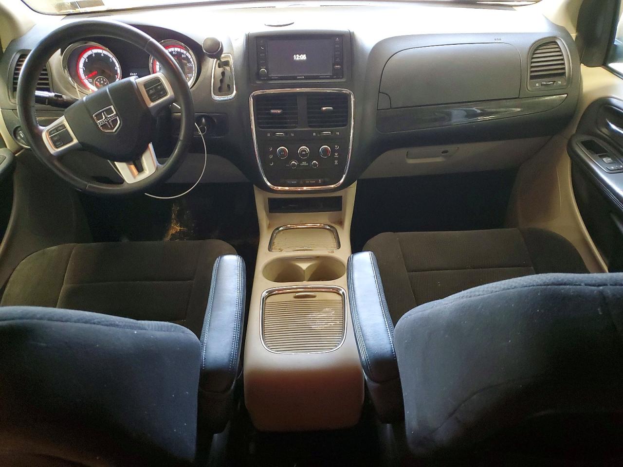 2012 Dodge Grand Caravan Sxt White vin: 2C4RDGCG1CR265582