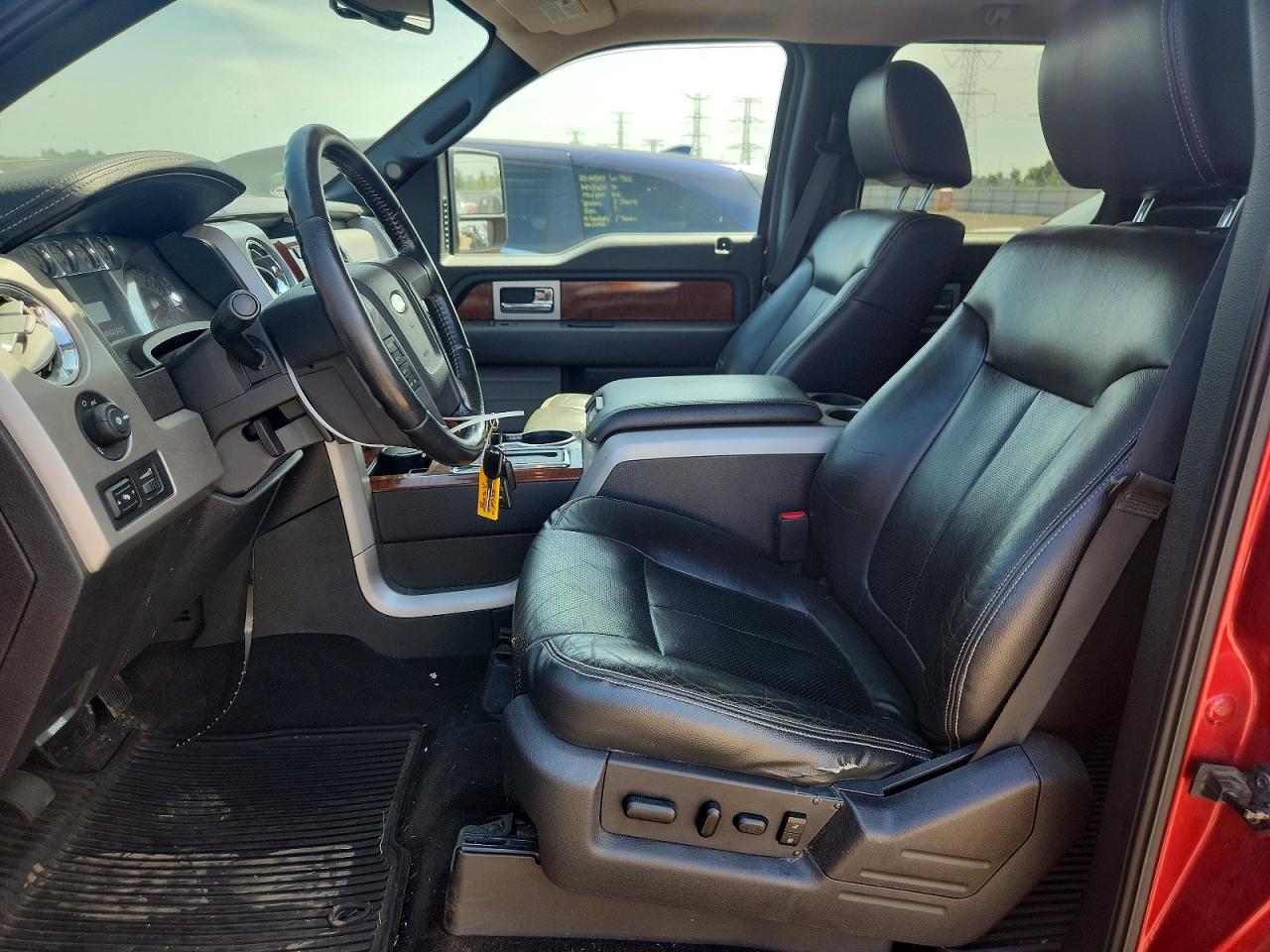 2009 Ford F150 Supercrew Красный vin: 1FTPW14V39KB67107