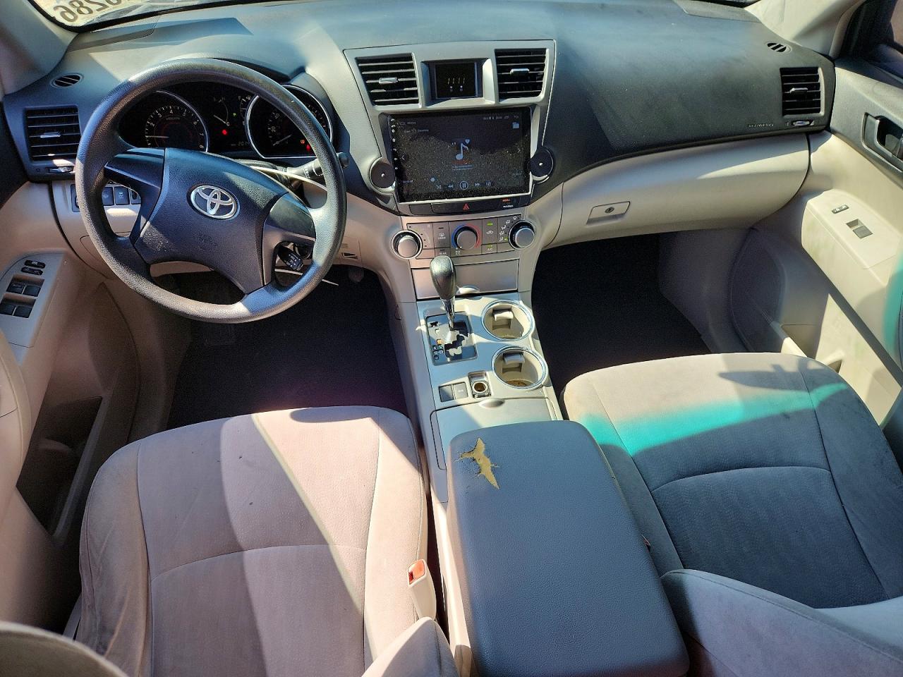 2012 Toyota Highlander Base Black vin: 5TDZA3EHXCS025591