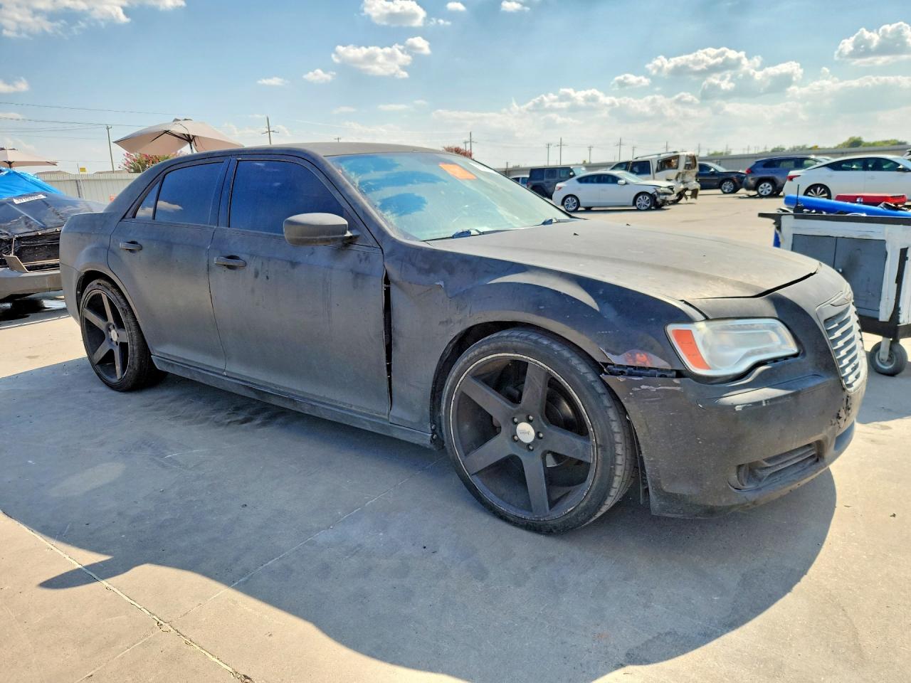 2013 Chrysler 300 Black vin: 2C3CCAAG1DH589264