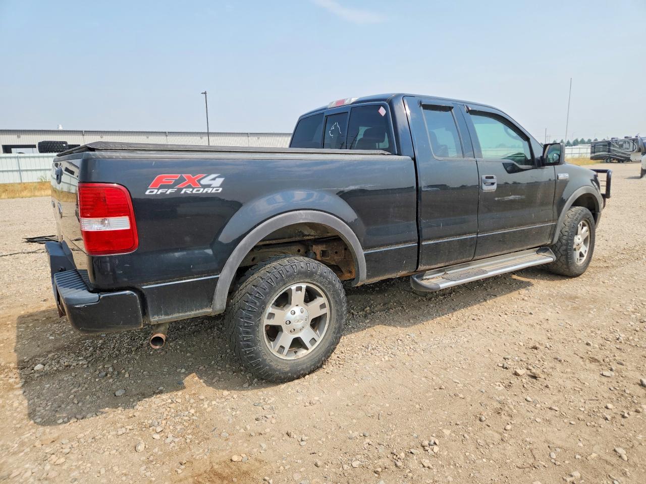 2004 Ford F150 Black vin: 1FTPX145X4KD95448