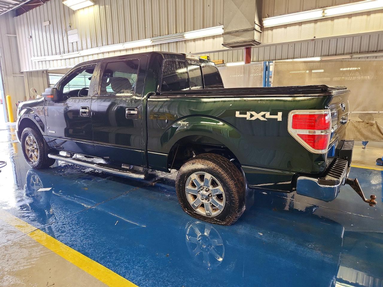 2014 Ford F150 Supercrew Green vin: 1FTFW1ET7EFB76002