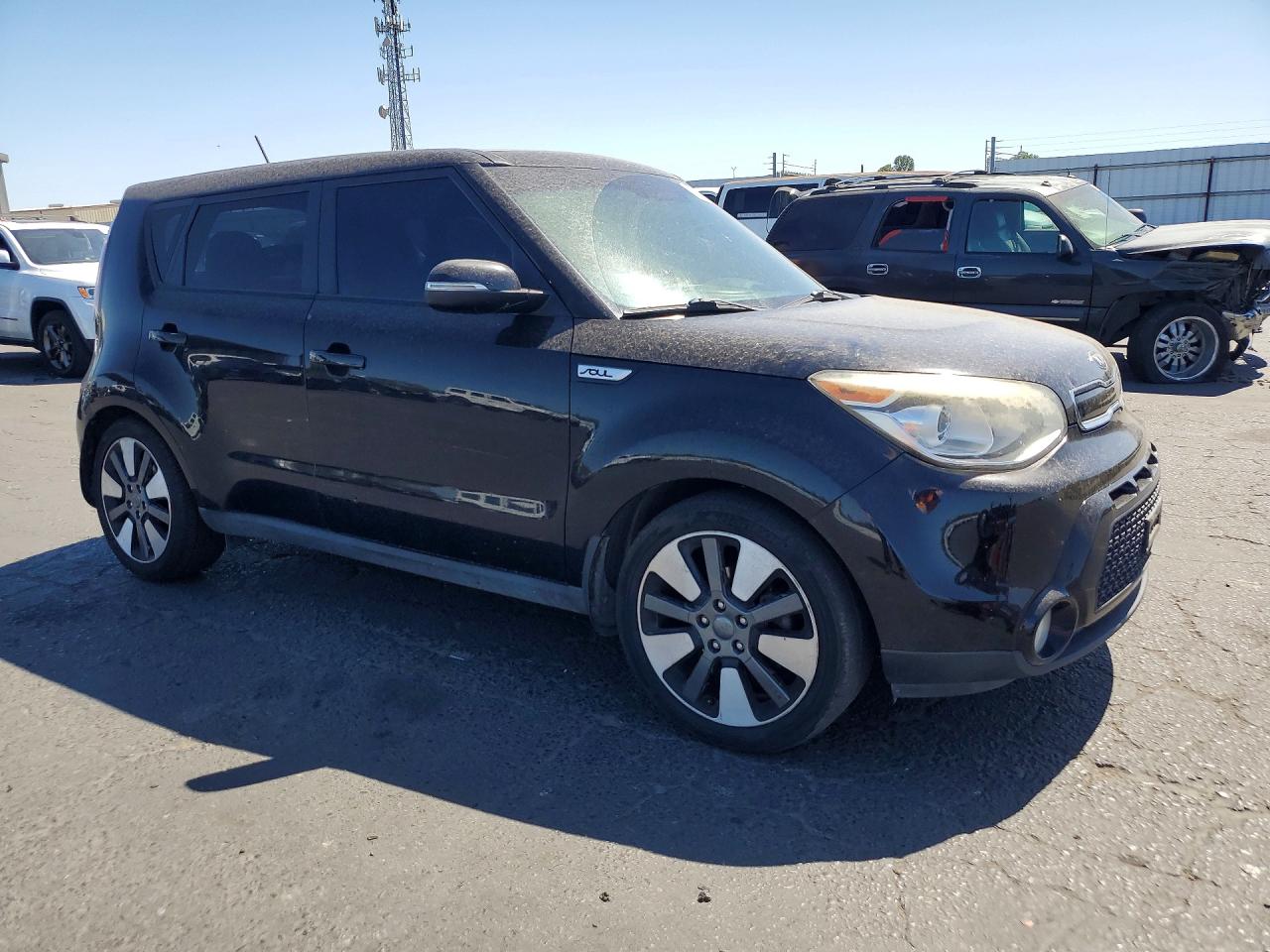 2014 Kia Soul ! Black vin: KNDJX3A58E7017400