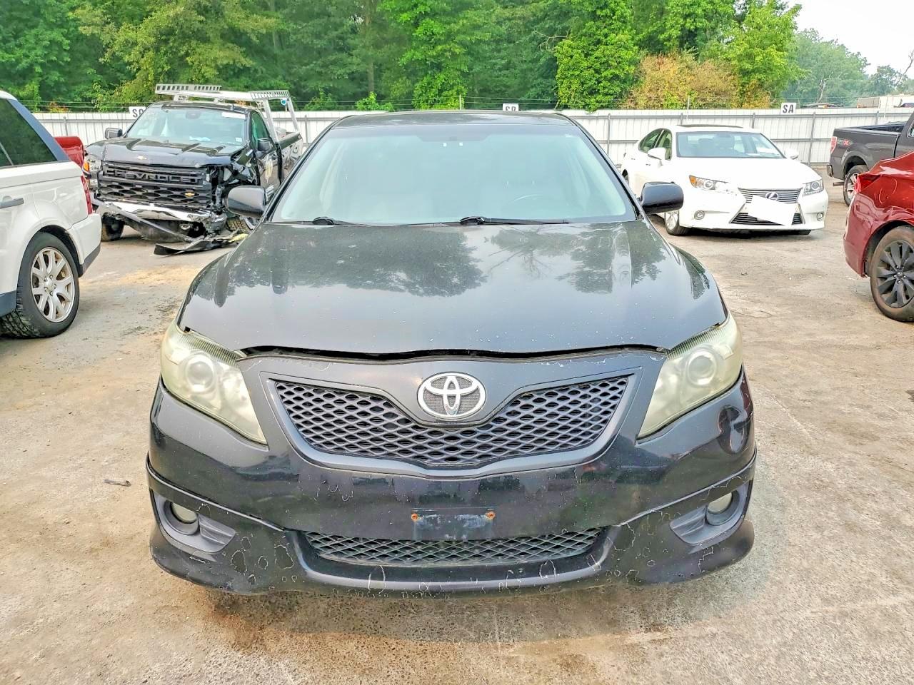 2010 Toyota Camry Se Black vin: 4T1BF3EK4AU053292