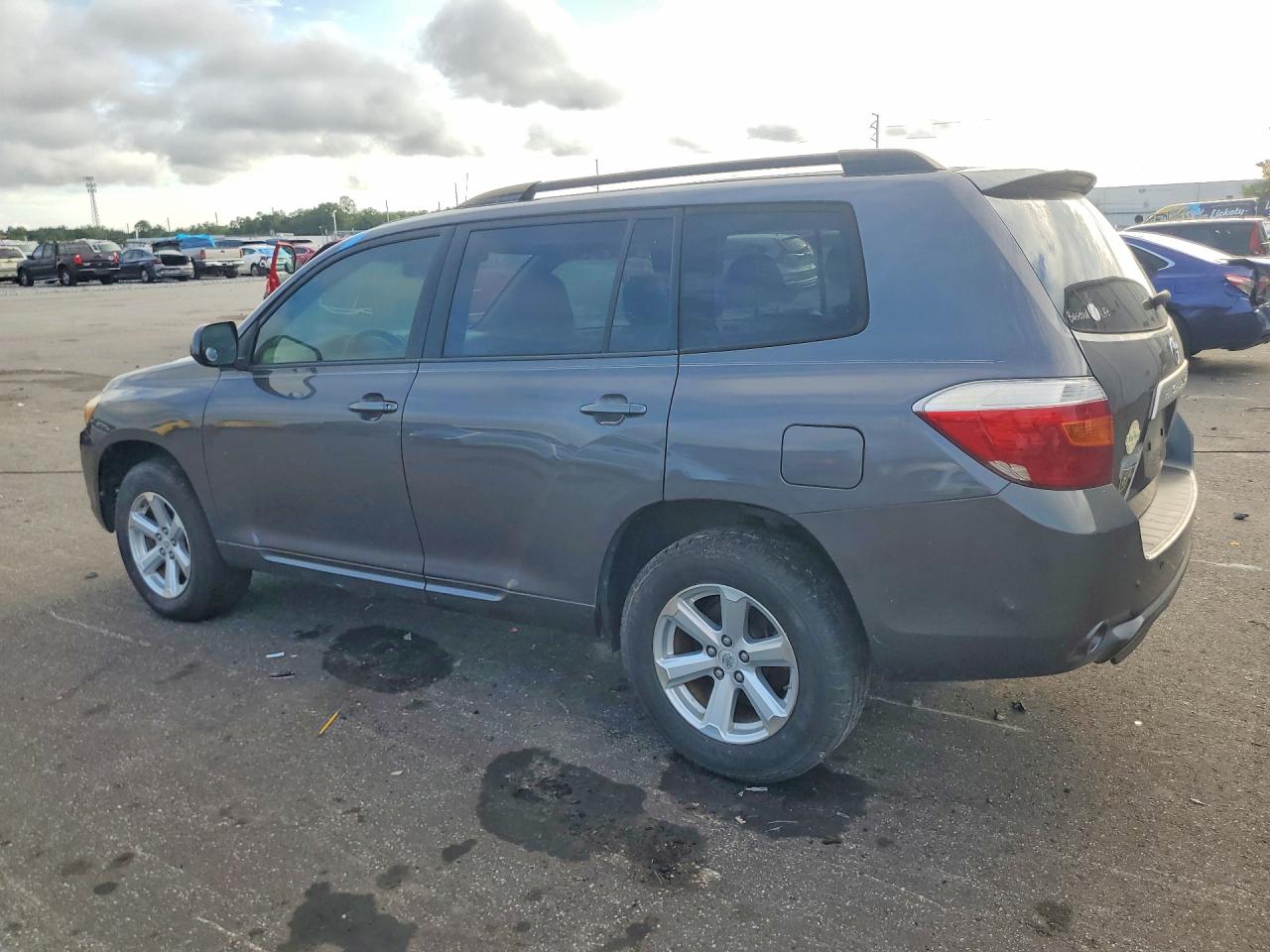 2010 Toyota Highlander Base Gray vin: JTEZA3EH1A2008923