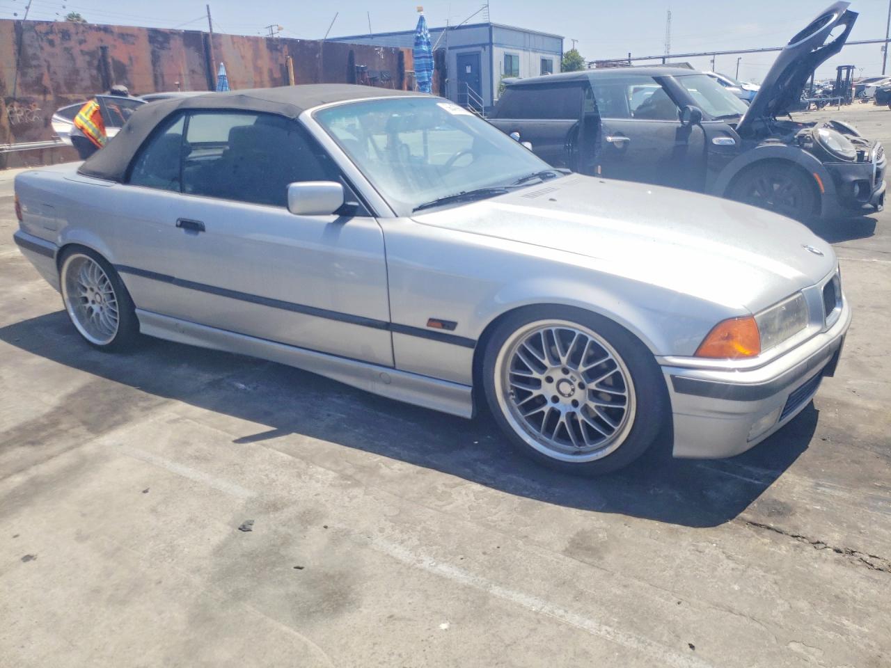 1996 Bmw 328 Ic Automatic Gray vin: WBABK8329TET94083