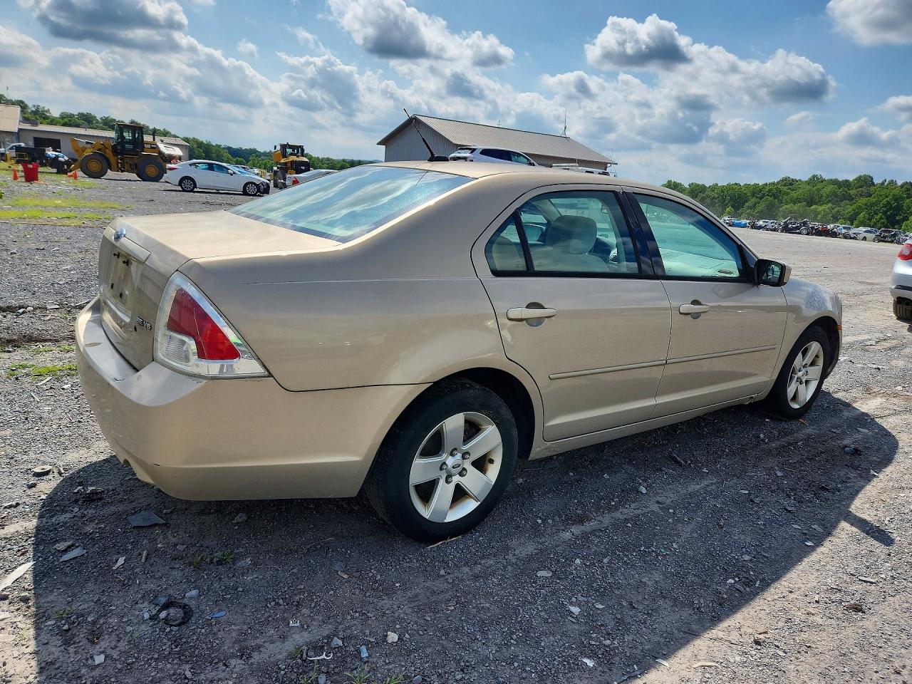 2007 Ford Fusion Se Beige vin: 3FAHP07167R208140