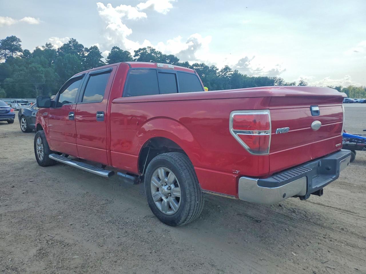 2011 Ford F150 Supercrew Красный vin: 1FTFW1CF5BKE01565