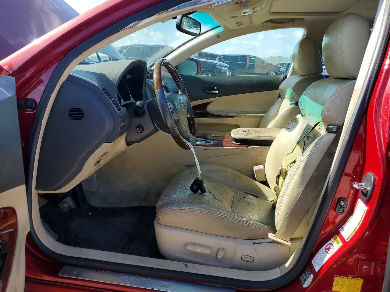 2010 Lexus Gs 350 Red vin: JTHBE1KS4A0047336
