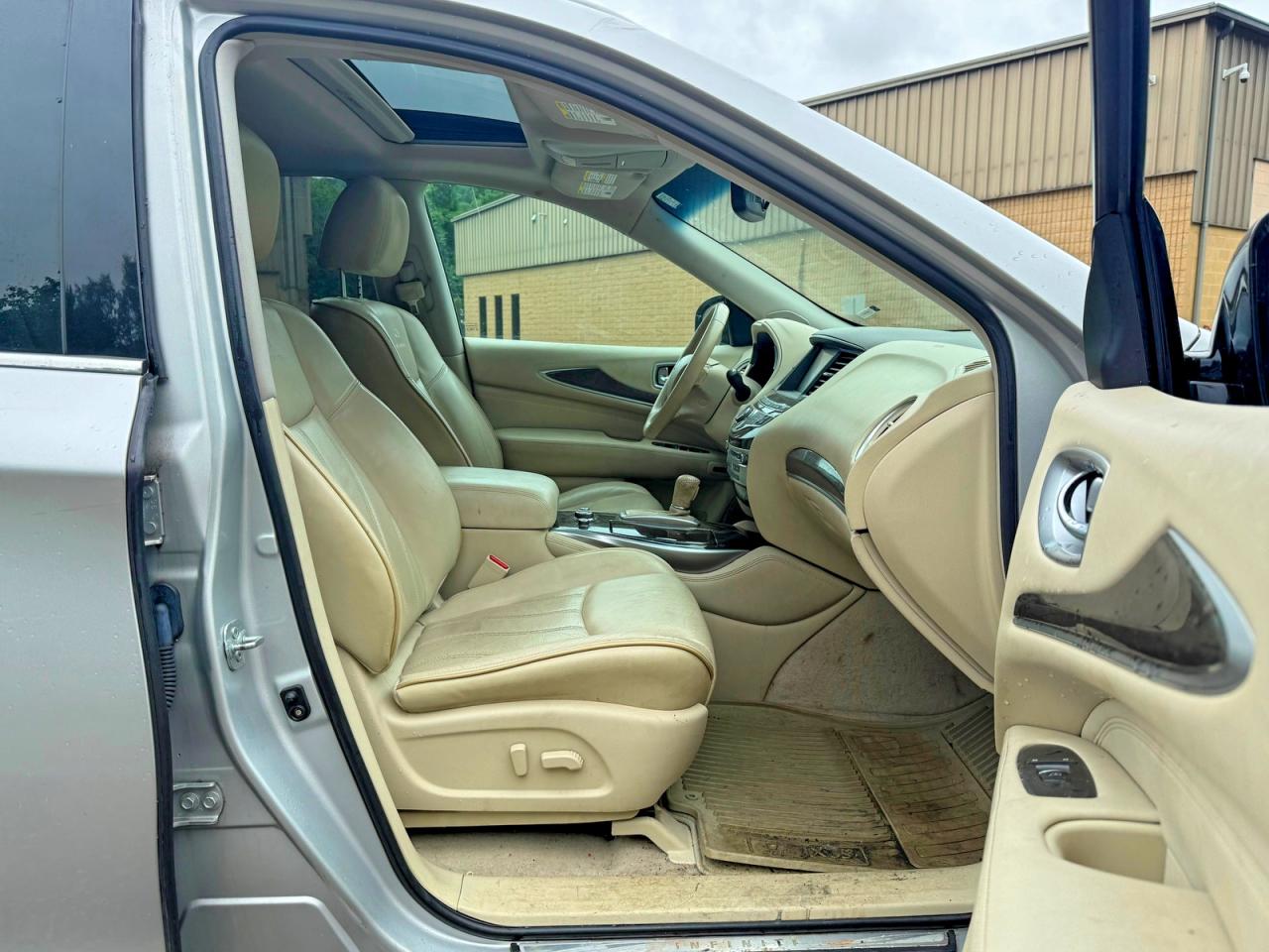 2014 Infiniti Qx60 Hybrid Silver vin: 5N1CL0MMXEC512657