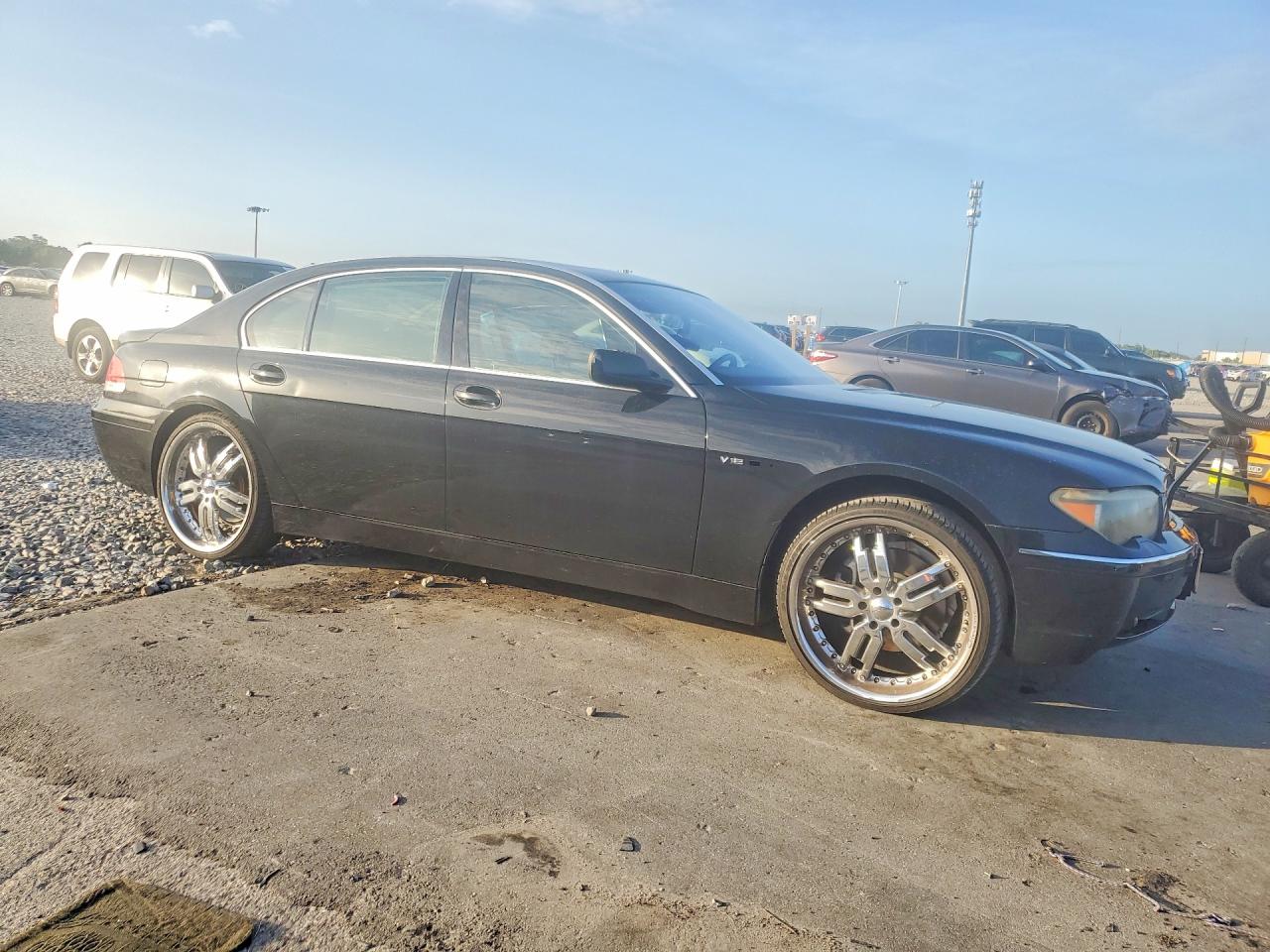 2003 Bmw 760 Li Black vin: WBAGN83483DK10207