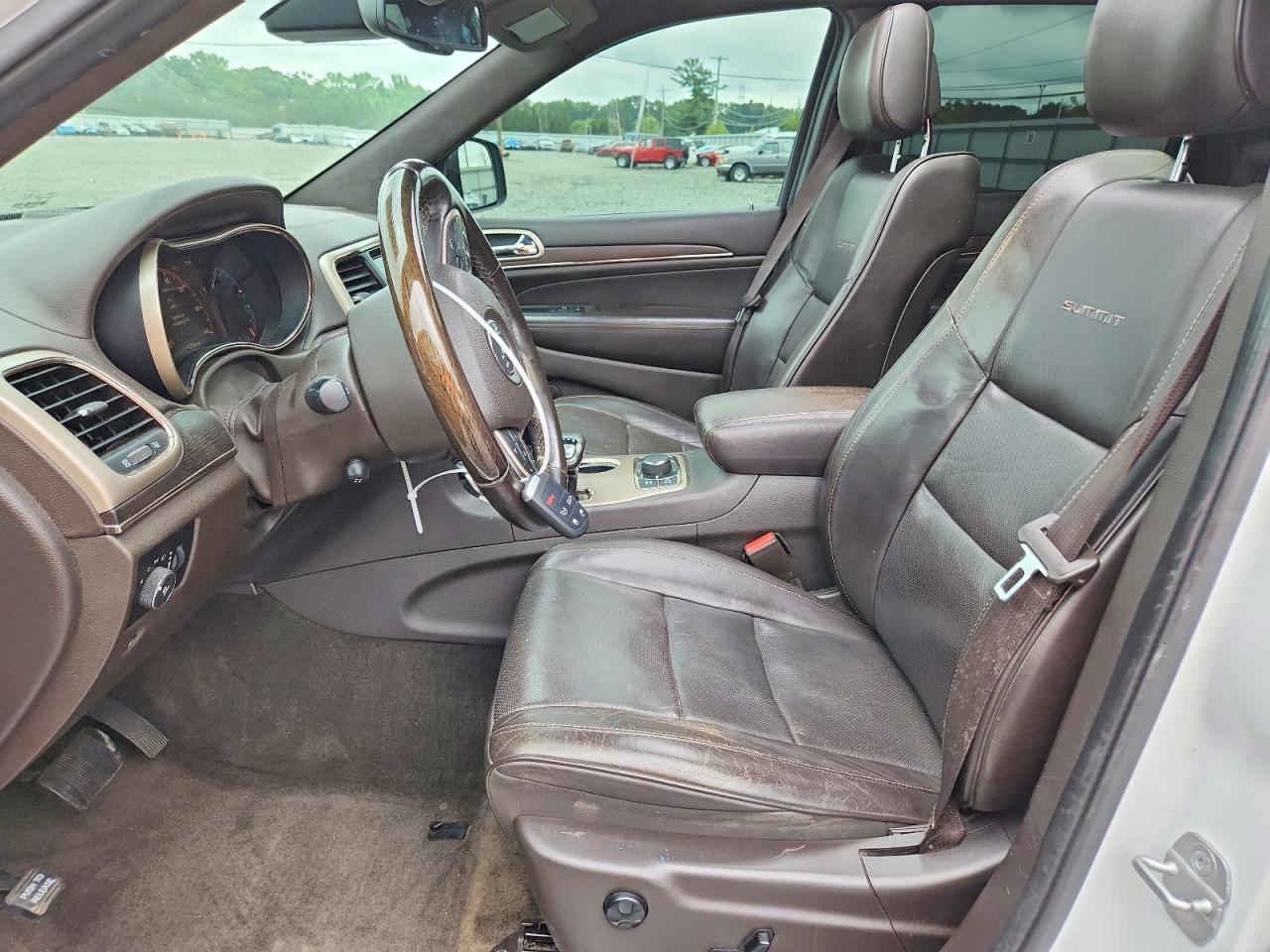 2014 Jeep Grand Cherokee Summit White vin: 1C4RJFJT6EC154542