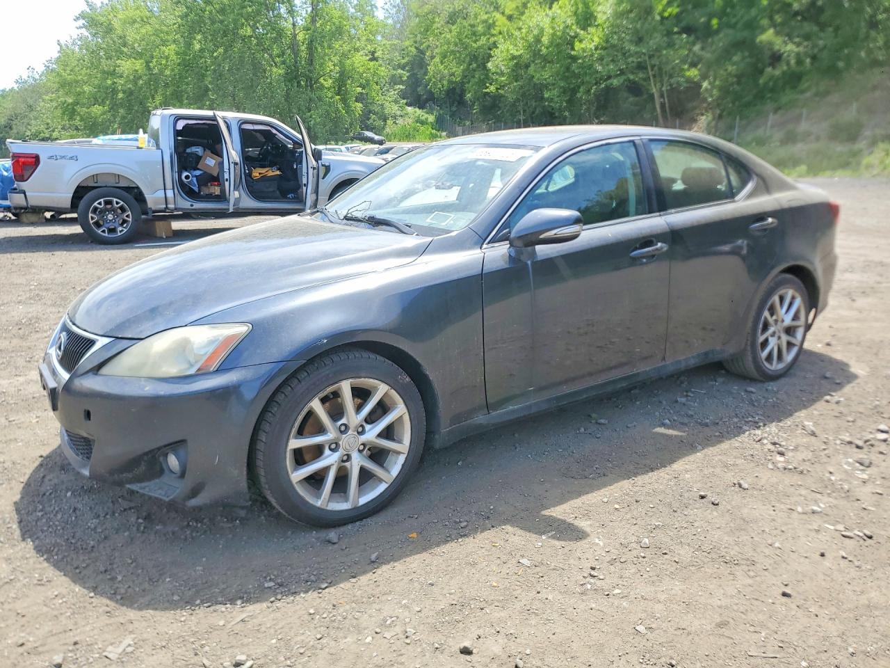 2011 Lexus Is 250 Charcoal vin: JTHCF5C25B5047762