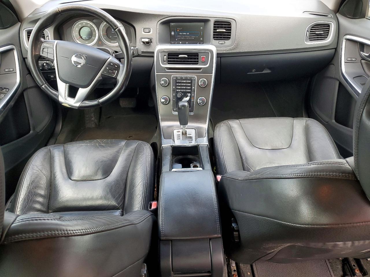 2012 Volvo S60 T5 Черный vin: YV1622FS0C2044060