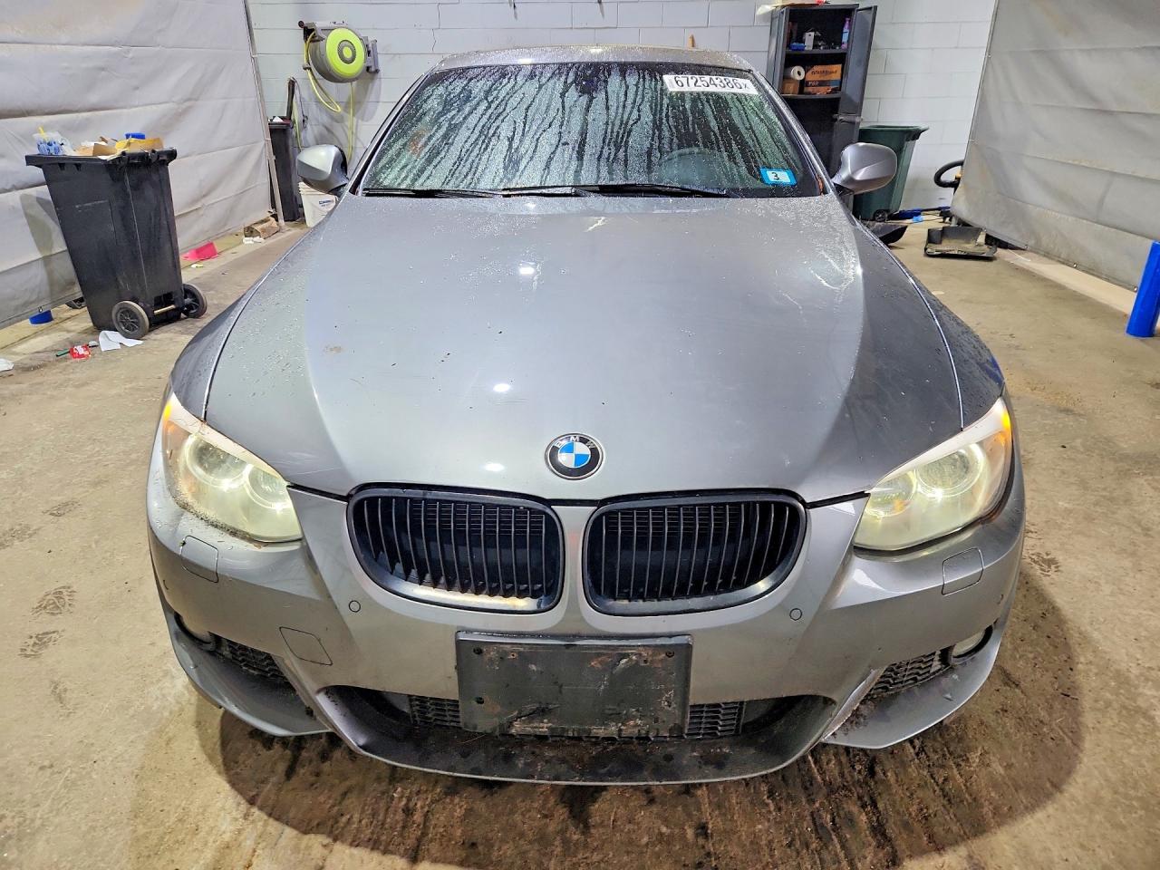 2012 Bmw 328 Xi Gray vin: WBAKF3C52CE974809