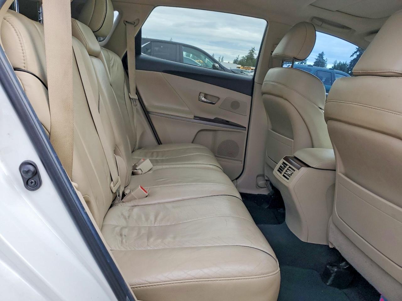 2012 Toyota Venza Xle White vin: 4T3BK3BB1CU068116