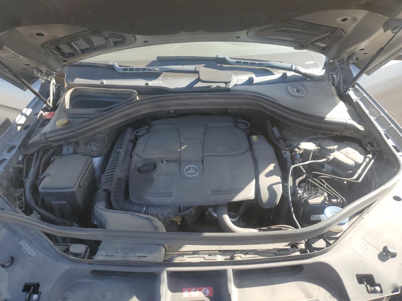 2012 Mercedes-benz Ml 350 4matic Gray vin: 4JGDA5HB1CA011813