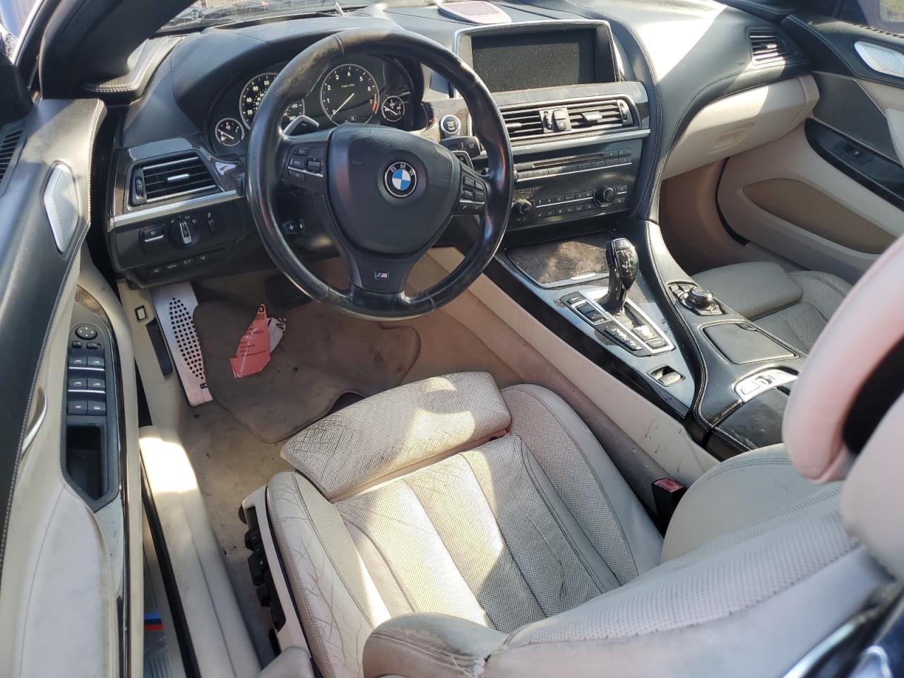 2013 Bmw 650 Xi Blue vin: WBAYP1C57DDX00721