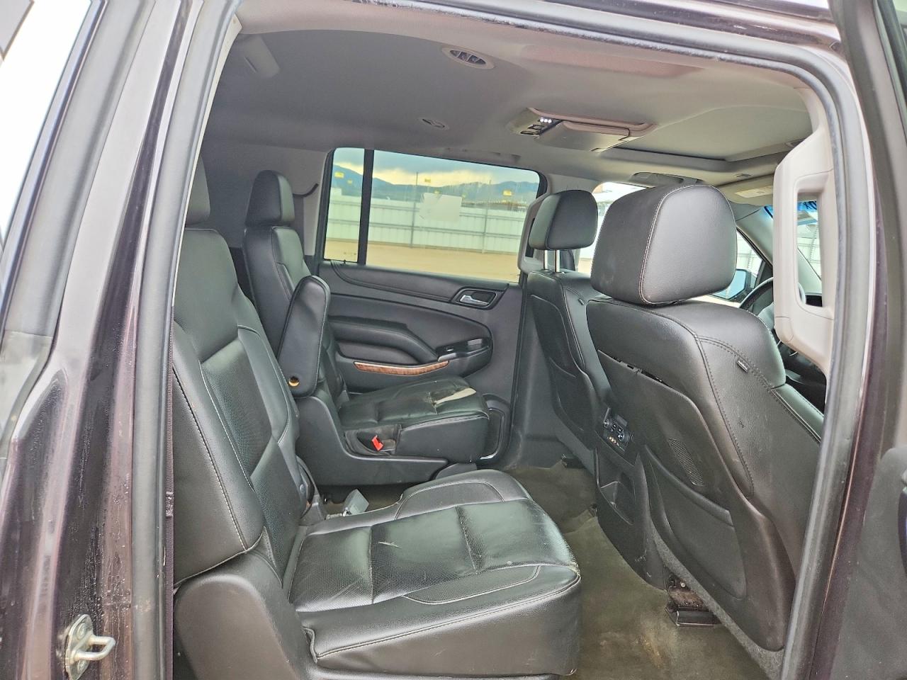 2015 Chevrolet Suburban K1500 Ltz Gray vin: 1GNSKKKC7FR243998