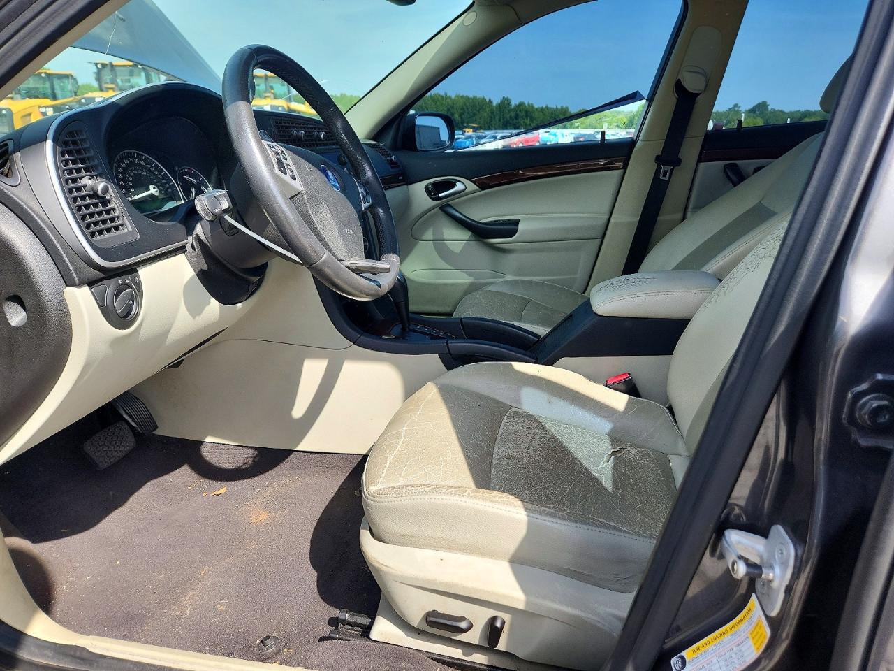 2010 Saab 9-3 2.0t Gray vin: YS3FA4CYXA1610797