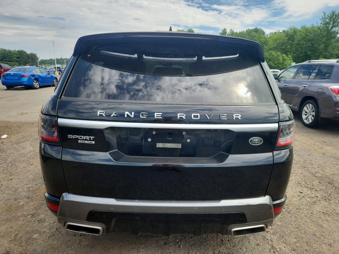 2019 Land Rover Range Rover Sport Hse Black vin: SALWR2RKXKA424243