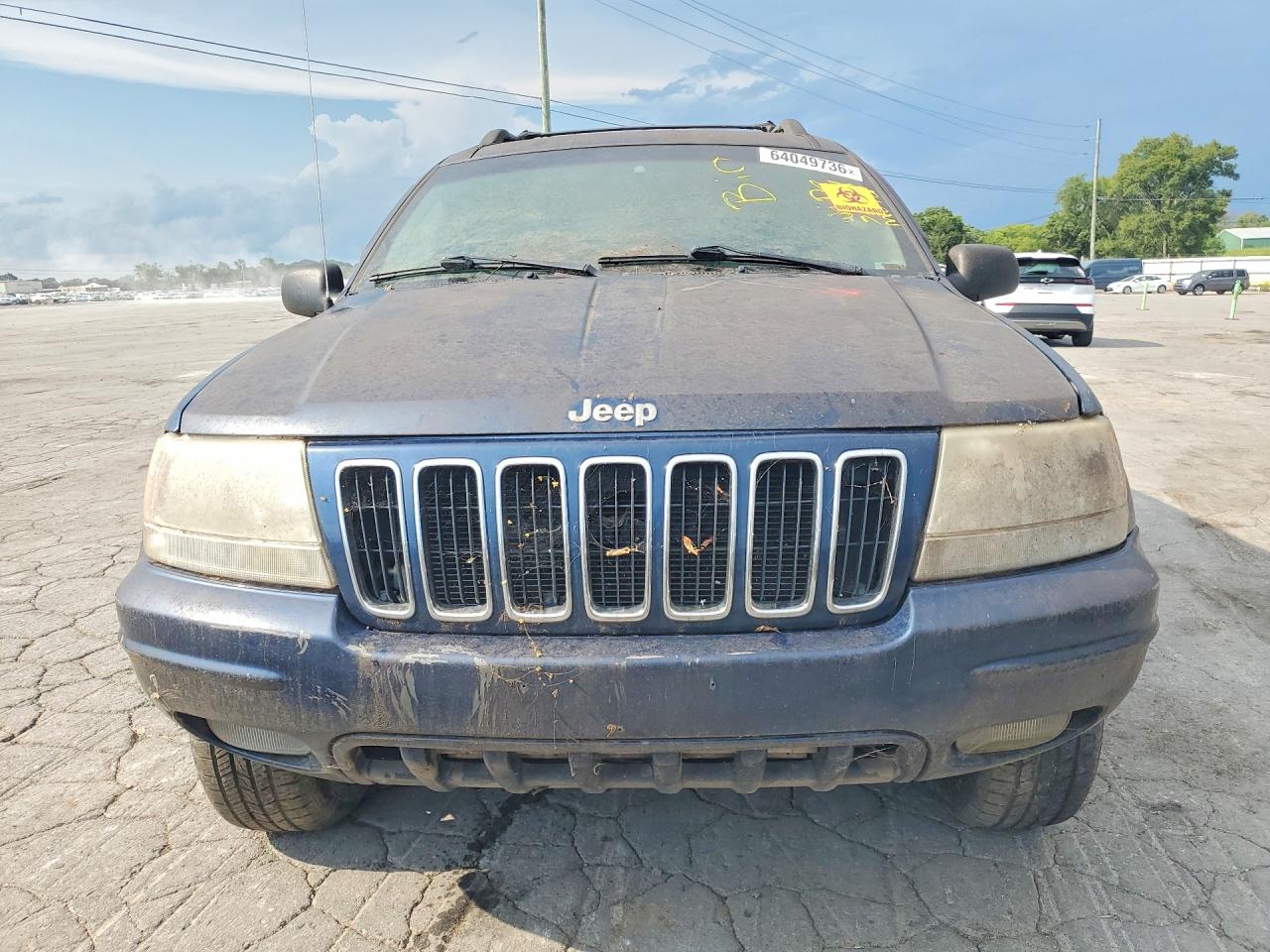 2002 Jeep Grand Cherokee Limited Blue vin: 1J4GW58S82C326592
