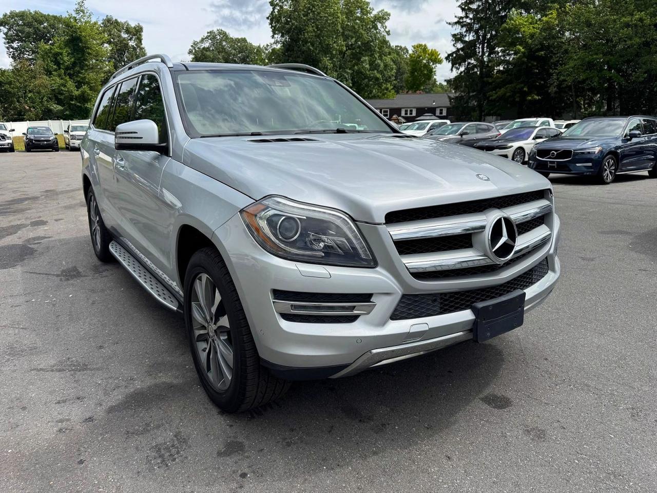 2015 Mercedes-benz Gl 450 4matic Silver vin: 4JGDF6EE5FA497469