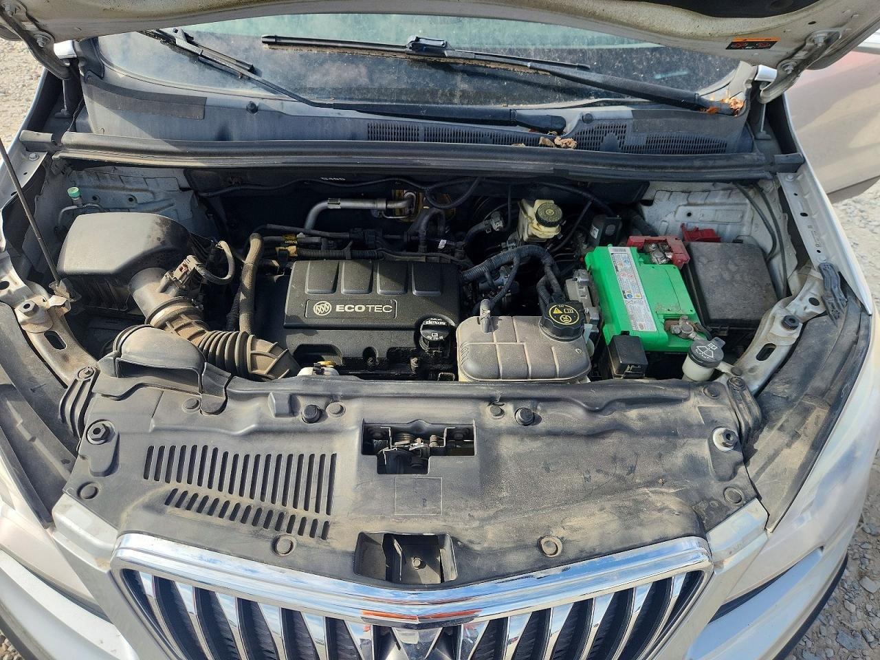2015 Buick Encore Convenience Серебряный vin: KL4CJFSB8FB040362
