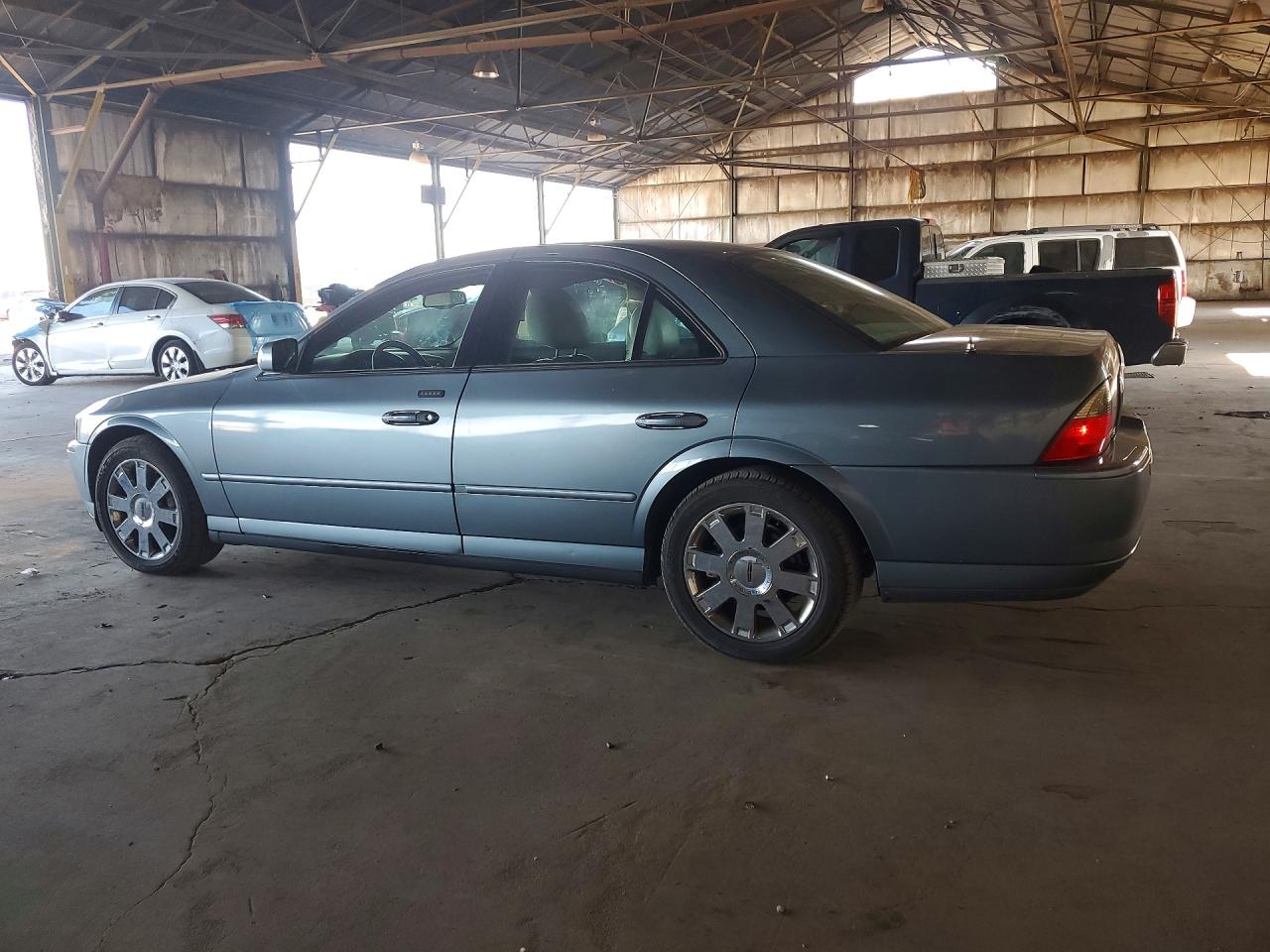 2003 Lincoln Ls Серый vin: 1LNHM87A53Y657544