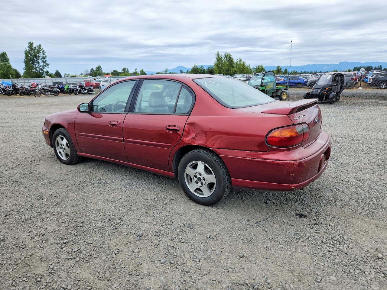 2003 Chevrolet Malibu Maroon vin: 1G1NE52J93M672851