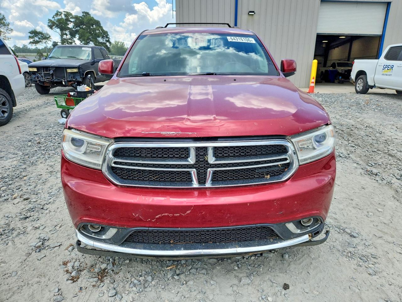 2014 Dodge Durango Limited Red vin: 1C4RDHDG0EC390816