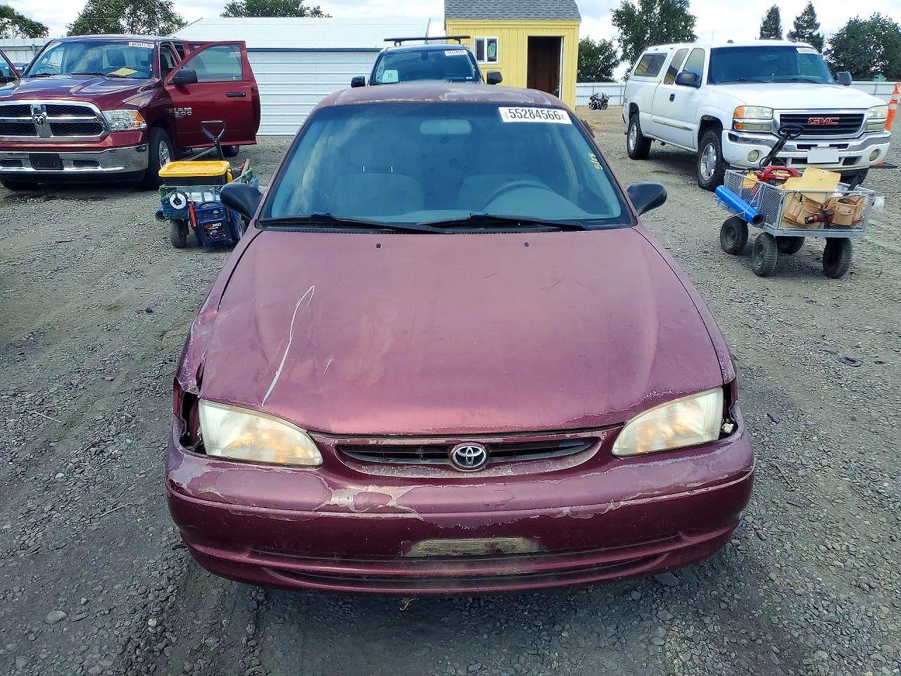 1998 Toyt Corolla Burgundy vin: 1NXBR12E5WZ021632