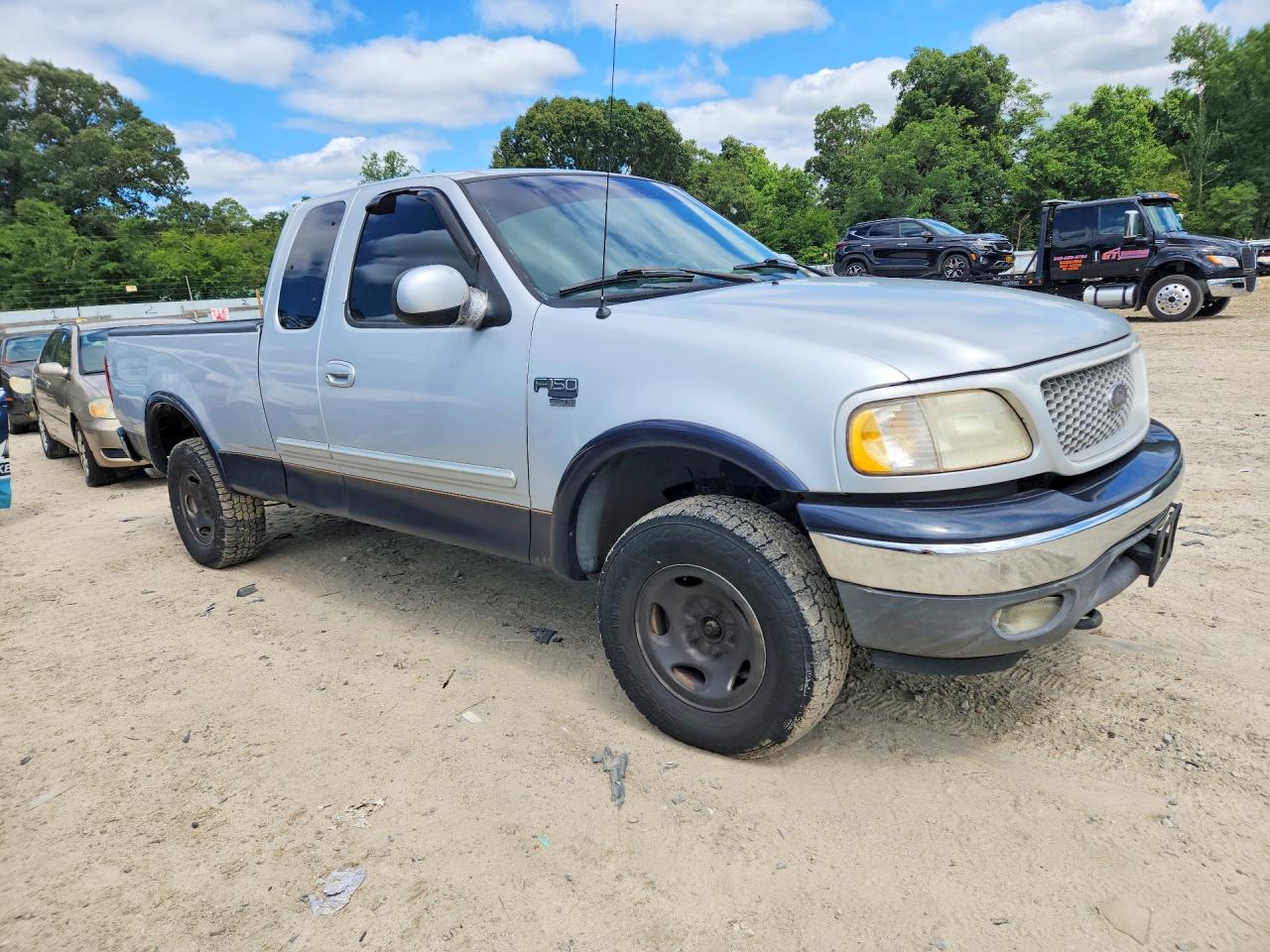 1999 Ford F150 Silver vin: 1FTRX18W4XNA79350