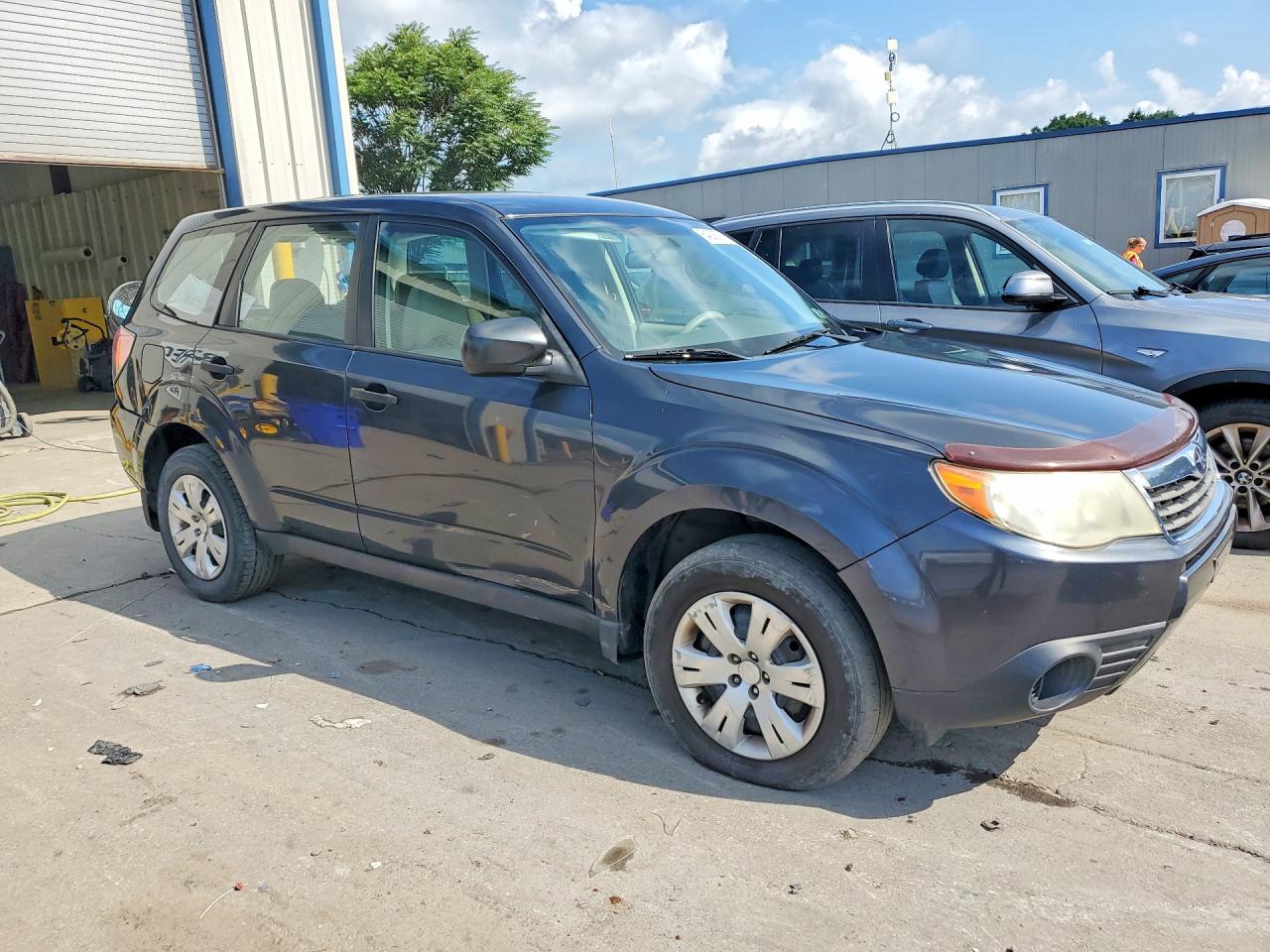 2010 Subaru Forester 2.5x Blue vin: JF2SH6AC0AH758616