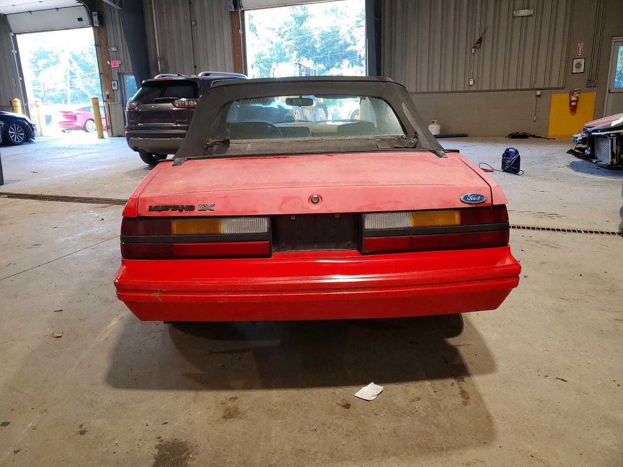 1984 Ford Mustang Glx Красный vin: 1FABP2735EF117972