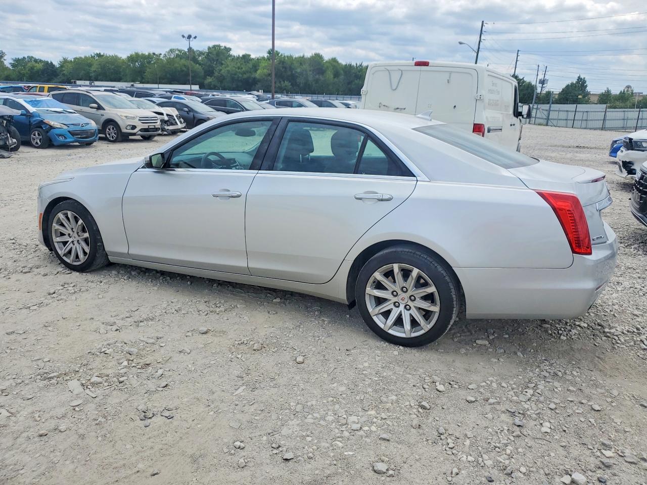 2014 Cadillac Cts Luxury Collection Silver vin: 1G6AX5SX4E0196882
