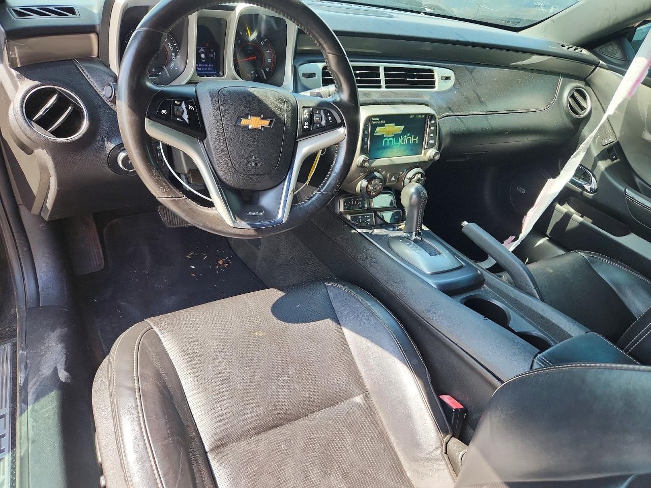 2015 Chevrolet Camaro 2ss Black vin: 2G1FK1EJ1F9164280