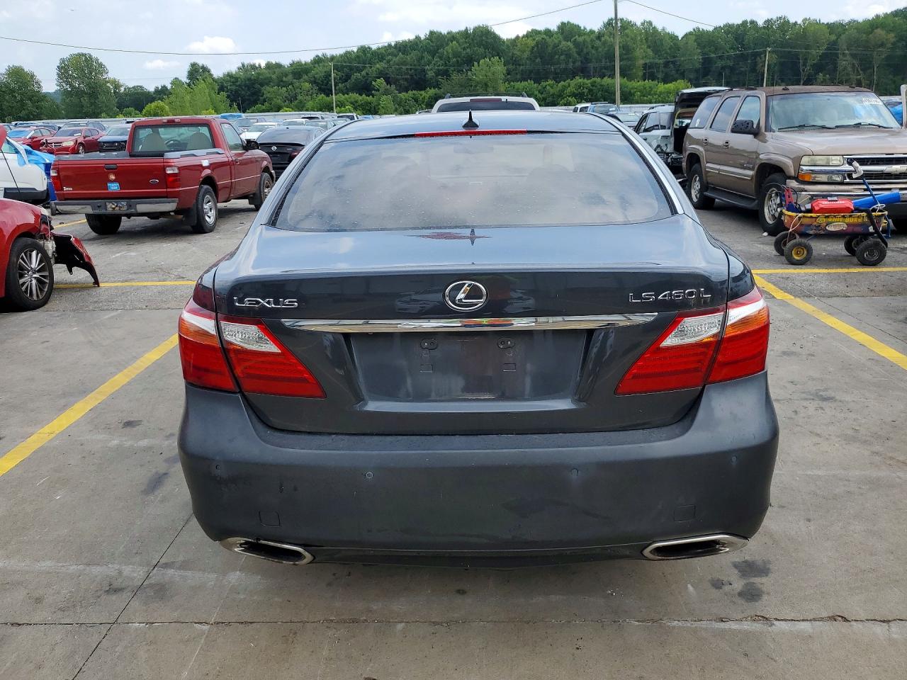 2010 Lexus Ls 460l Gray vin: JTHGL5EF2A5037568
