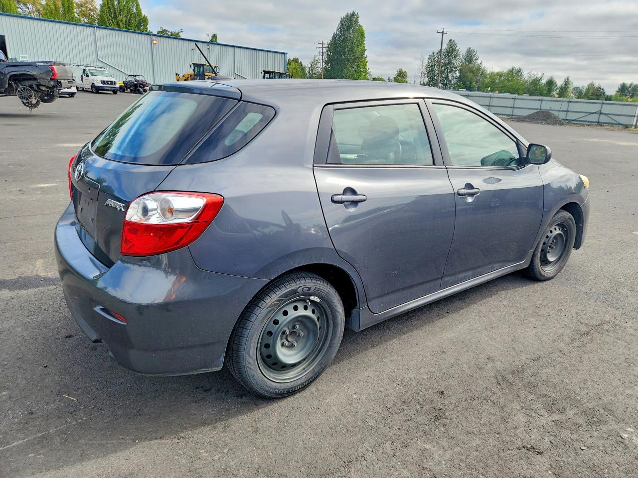 2009 Toyota Matrix Base Gray vin: 2T1KU40E69C053160