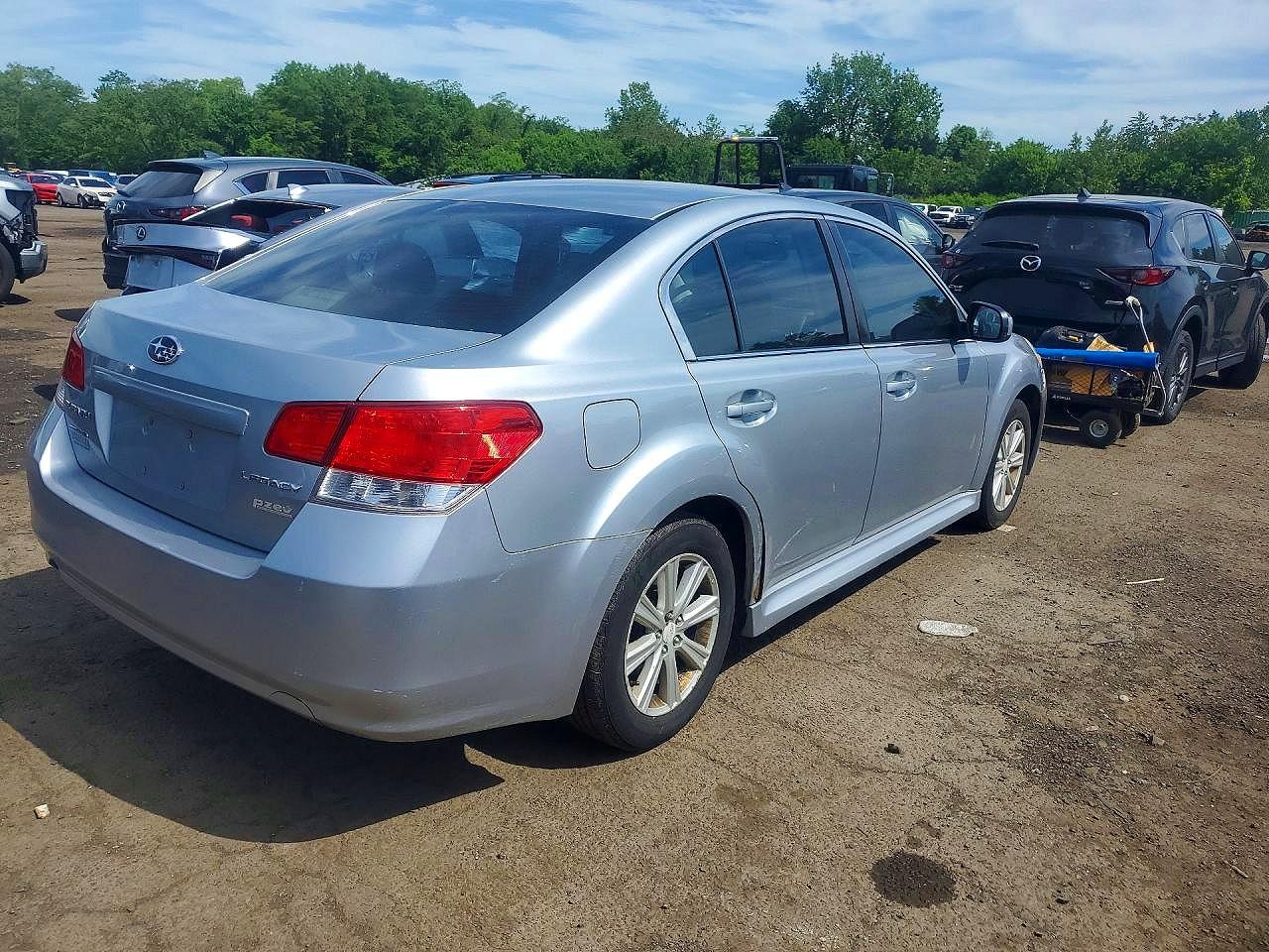 2012 Subaru Legacy 2.5i Premium Blue vin: 4S3BMBB64C3029109